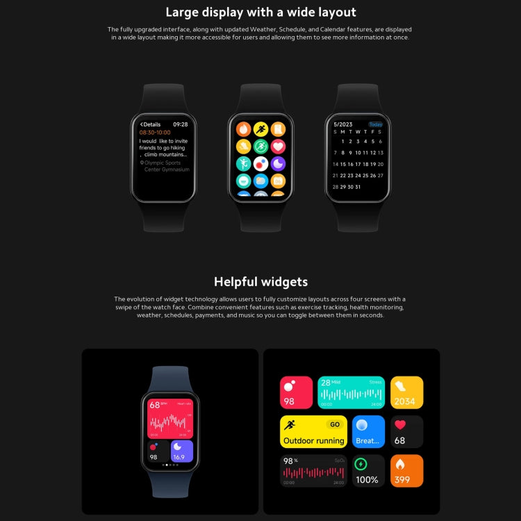 Original Xiaomi Mi Band 8 Pro Global 1.74 inch AMOLED Full Color Screen 5ATM Waterproof Smart Watch, Support GPS / NFC / Heart Rate Original Xiaomi Mi Band 8 Pro Global 1.74 inch AMOLED Full Color Screen 5ATM Waterproof Smart Watch, Support GPS / NFC / Heart Rate